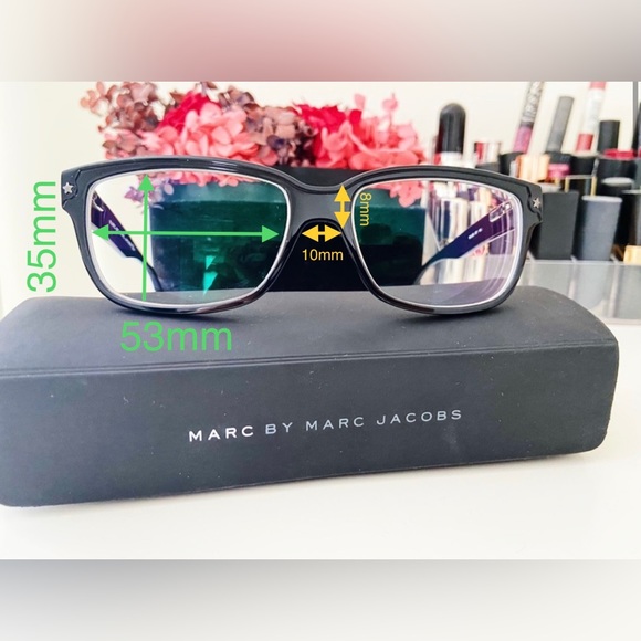 MARC BY MARC JACOBS Black Acetate Eye Glasses - Picture 6 of 6